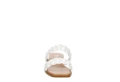 Michael By Michael Shannon Womens Patrice Wedge Sandal - White -Skechers Store US 01 203429 02