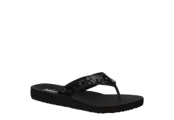 Xappeal Womens Samantha Flip Flop Sandal - Black