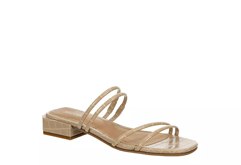 Michael By Michael Shannon Womens Liv Sandal - Tan 3 Michael By Michael Shannon Womens Liv Sandal - Tan