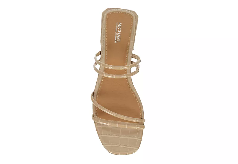Michael By Michael Shannon Womens Liv Sandal - Tan 8 Michael By Michael Shannon Womens Liv Sandal - Tan - Image 6