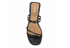 Michael By Michael Shannon Womens Liv Sandal - Black -Skechers Store US 01 203495 05