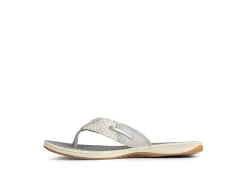 Sperry Womens Parotfish Flip Flop Sandal - Grey -Skechers Store US 01 203531 02