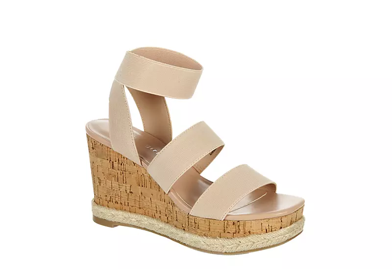 Madden Girl Womens Marandaa Wedge Sandal - Nude 3 Madden Girl Womens Marandaa Wedge Sandal - Nude