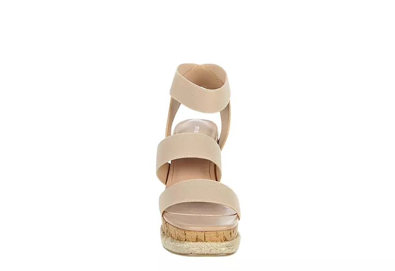 Madden Girl Womens Marandaa Wedge Sandal - Nude 5 Madden Girl Womens Marandaa Wedge Sandal - Nude - Image 3