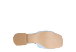 Journee Collection Womens Elidia Slip On Sandal - Blue -Skechers Store US 01 203583 06