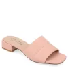 Journee Collection Womens Elidia Slip On Sandal - Blush -Skechers Store US 01 203586 00