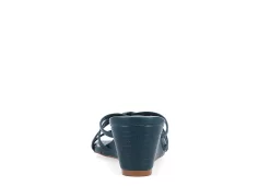 Journee Collection Womens Blayke Wedge Slip On Sandal - Blue 13 Journee Collection Womens Blayke Wedge Slip On Sandal - Blue -Skechers Store US 01 203692 04