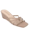 Journee Collection Womens Blayke Wedge Slip On Sandal - Taupe 2 Journee Collection Womens Blayke Wedge Slip On Sandal - Taupe -Skechers Store US 01 203694 00