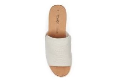 Toms Womens Diana Mule Sandal - Natural -Skechers Store US 01 203718 03