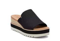 Toms Womens Diana Mule Sandal - Black