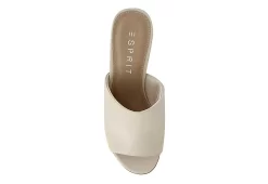 Esprit Womens Tayce Slide Sandal - Ivory -Skechers Store US 01 203796 04