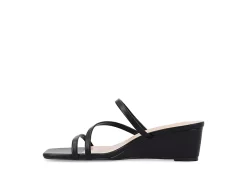 Journee Collection Womens Takarah Wedge Slip On Sandal - Black 12 Journee Collection Womens Takarah Wedge Slip On Sandal - Black -Skechers Store US 01 203888 03