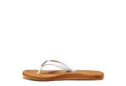 Reef Womens Zen Love Ii Flip Flop Sandal - White -Skechers Store US 01 203906 02
