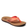 Reef Womens Santa Ana Flip Flop Sandal - Coral -Skechers Store US 01 203908 00