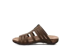 Bearpaw Womens Sabrina Slide Sandal - Brown -Skechers Store US 01 204073 03