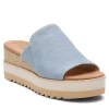 Toms Womens Diana Mule Sandal - Denim -Skechers Store US 01 204096 00