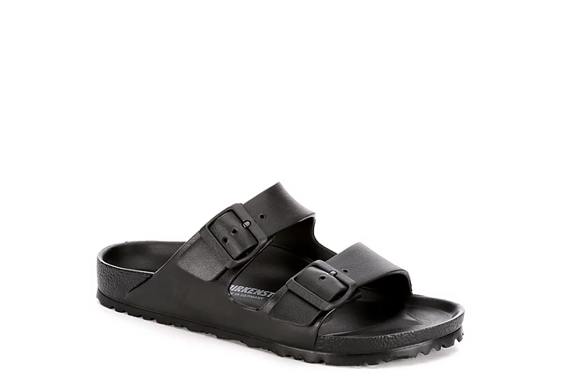 Birkenstock Womens Arizona Essentials Slide Sandal - Black 3 Birkenstock Womens Arizona Essentials Slide Sandal - Black