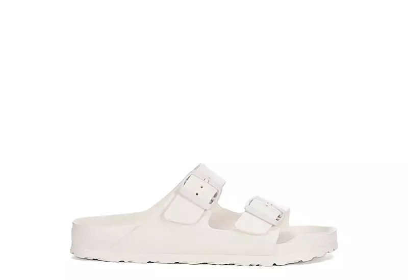 Birkenstock Womens Arizona Essentials Slide Sandal - White 4 Birkenstock Womens Arizona Essentials Slide Sandal - White - Image 2