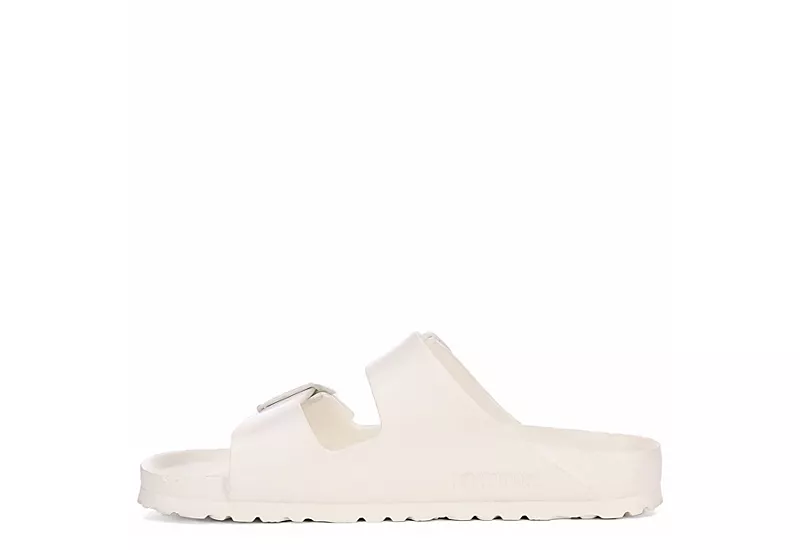 Birkenstock Womens Arizona Essentials Slide Sandal - White 6 Birkenstock Womens Arizona Essentials Slide Sandal - White - Image 4