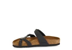 Birkenstock Womens Mayari Footbed Sandal - Black -Skechers Store US 01 213373 03