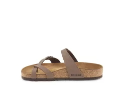 Birkenstock Womens Mayari Footbed Sandal - Brown -Skechers Store US 01 213426 03