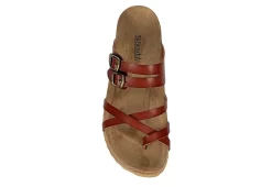 Bjorndal Womens Sami Footbed Sandal - Cognac -Skechers Store US 01 250078 05