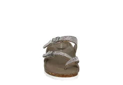 Madden Girl Womens Brycee Footbed Sandal - Med Metallic 11 Madden Girl Womens Brycee Footbed Sandal - Med Metallic -Skechers Store US 01 250117 02