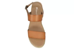 Xappeal Womens Amelia Wedge Sandal - Brown -Skechers Store US 01 261161 05