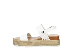 Xappeal Womens Amelia Wedge Sandal - White -Skechers Store US 01 261162 03