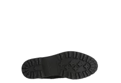 Franco Sarto Womens Rosella Combat Boot - Black -Skechers Store US 01 300159 06