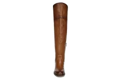Franco Sarto Womens Haleen Over The Knee Boot - Brown -Skechers Store US 01 300472 02