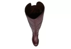 Franco Sarto Womens Haleen Wide Calf Over The Knee Boot - Cognac -Skechers Store US 01 300476 05