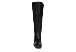 Franco Sarto Womens Meyer Wide Calf Tall Boot - Black -Skechers Store US 01 300504 02