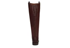 Franco Sarto Womens Meyer Wide Calf Tall Boot - Burgundy -Skechers Store US 01 300505 04