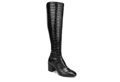 Franco Sarto Womens Tribute Tall Dress Boot - Black