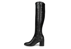 Franco Sarto Womens Tribute Wide Calf Tall Boot - Black -Skechers Store US 01 300548 03