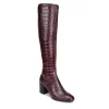 Franco Sarto Womens Tribute Wide Calf Tall Boot - Dark Purple -Skechers Store US 01 300549 00