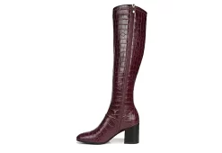 Franco Sarto Womens Tribute Wide Calf Tall Boot - Dark Purple -Skechers Store US 01 300549 03