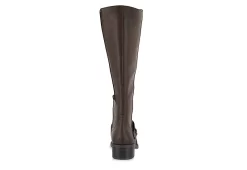 Easy Street Womens Jewel Wide Calf Tall Boot - Brown -Skechers Store US 01 300662 04
