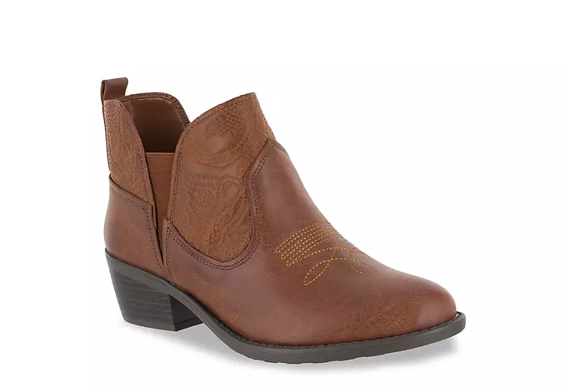 Easy Street Womens Legend Bootie - Tan 3 Easy Street Womens Legend Bootie - Tan