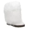 Bearpaw Womens Boetis Ii Fur Boot - White