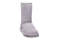 Bearpaw Womens Elle Short Fur Boot - Grey -Skechers Store US 01 300728 02