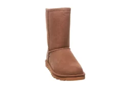 Bearpaw Womens Elle Short Vegan Fur Boot - Tan 11 Bearpaw Womens Elle Short Vegan Fur Boot - Tan -Skechers Store US 01 300737 02