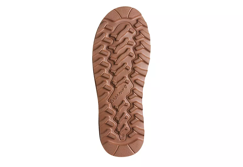 Bearpaw Womens Elle Tall Vegan Faux Fur Boot - Tan 7 Bearpaw Womens Elle Tall Vegan Faux Fur Boot - Tan - Image 5