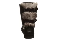 Bearpaw Womens Eloise Fur Boot - Black -Skechers Store US 01 300743 04