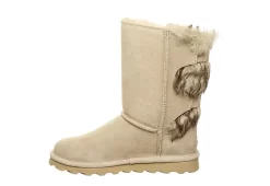 Bearpaw Womens Eloise Fur Boot - Off White -Skechers Store US 01 300745 03
