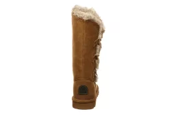 Bearpaw Womens Emery Fur Boot - Tan -Skechers Store US 01 300750 04