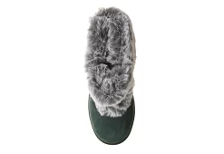 Bearpaw Womens Serenity Lace Up Fur Boot - Dark Green -Skechers Store US 01 300809 05