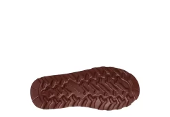 Bearpaw Womens Skye Lace-up Fur Boot - Dark Red -Skechers Store US 01 300814 06