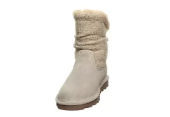 Bearpaw Womens Virginia Fur Boot - White -Skechers Store US 01 300825 02